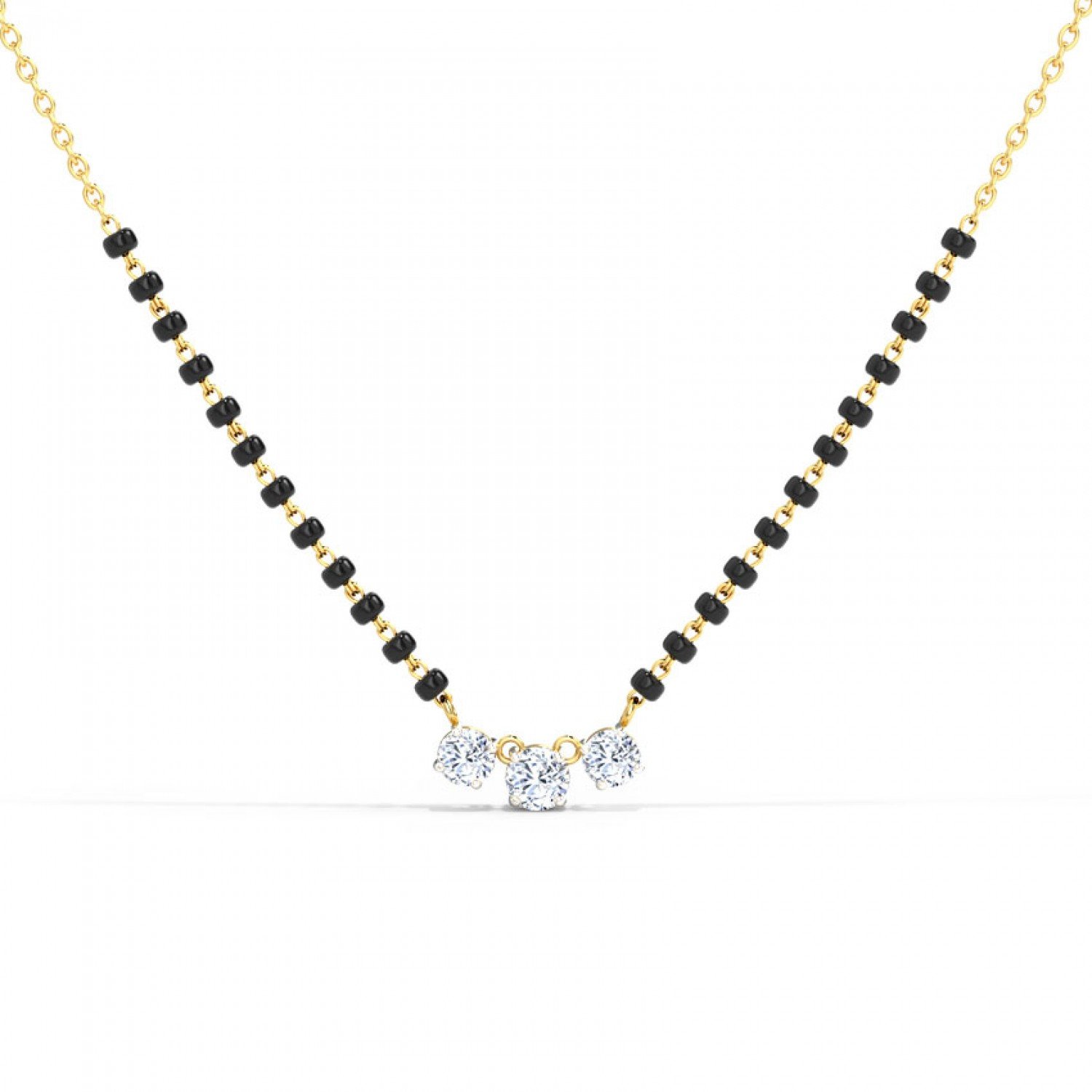 Jewel Solitaire Mangalsutra