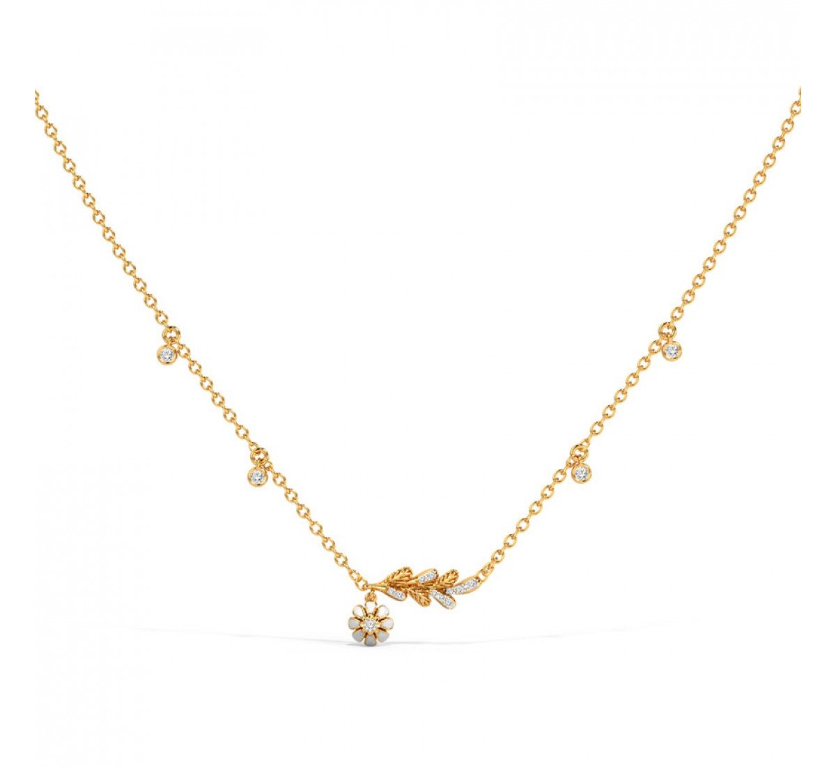 Frolic Papillon Diamond Necklace