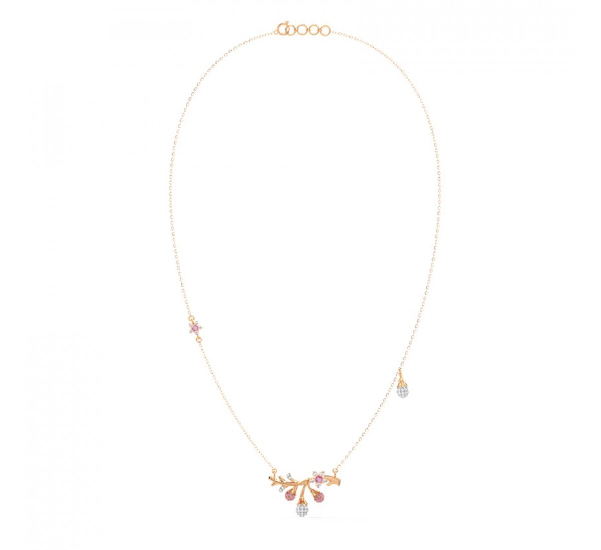 Lithe Sakura Gemstone Necklace