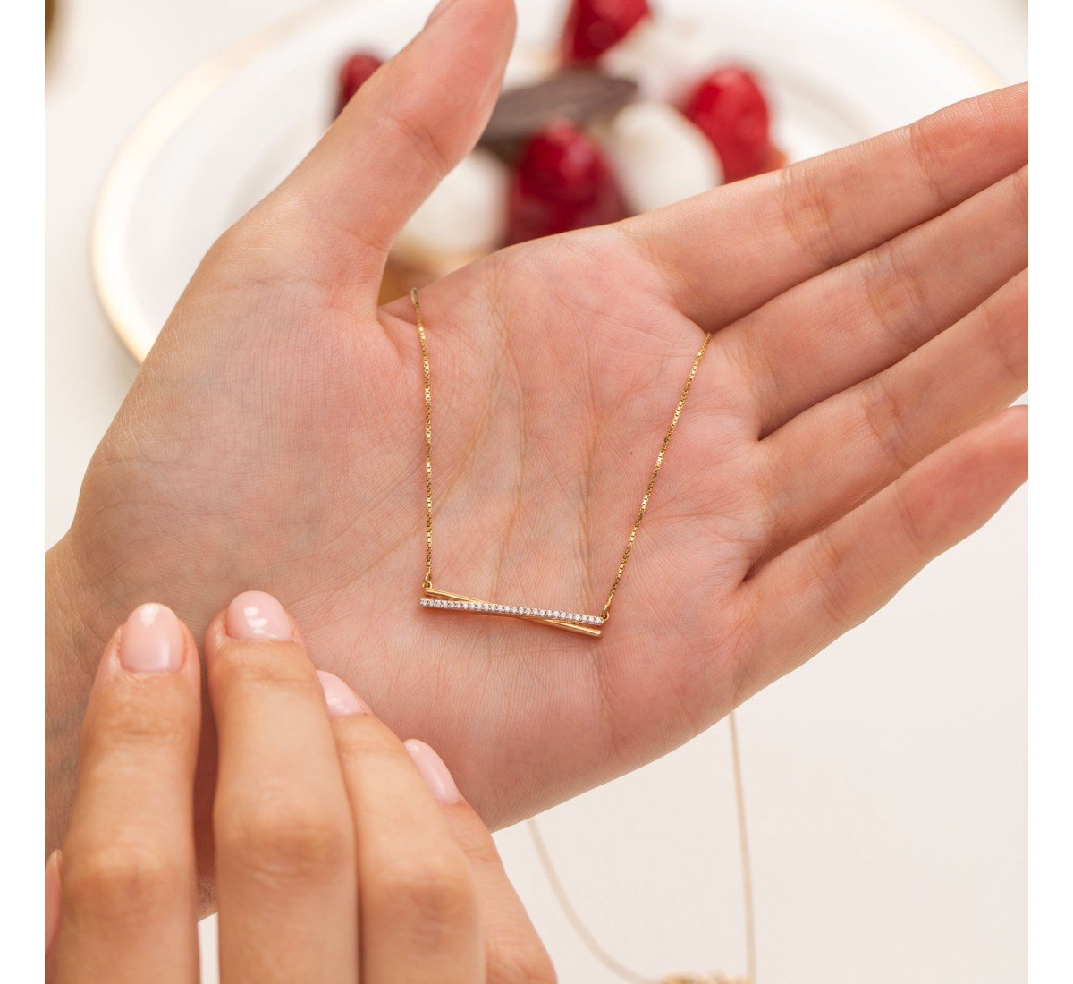 Lugubrious Diamond Necklace