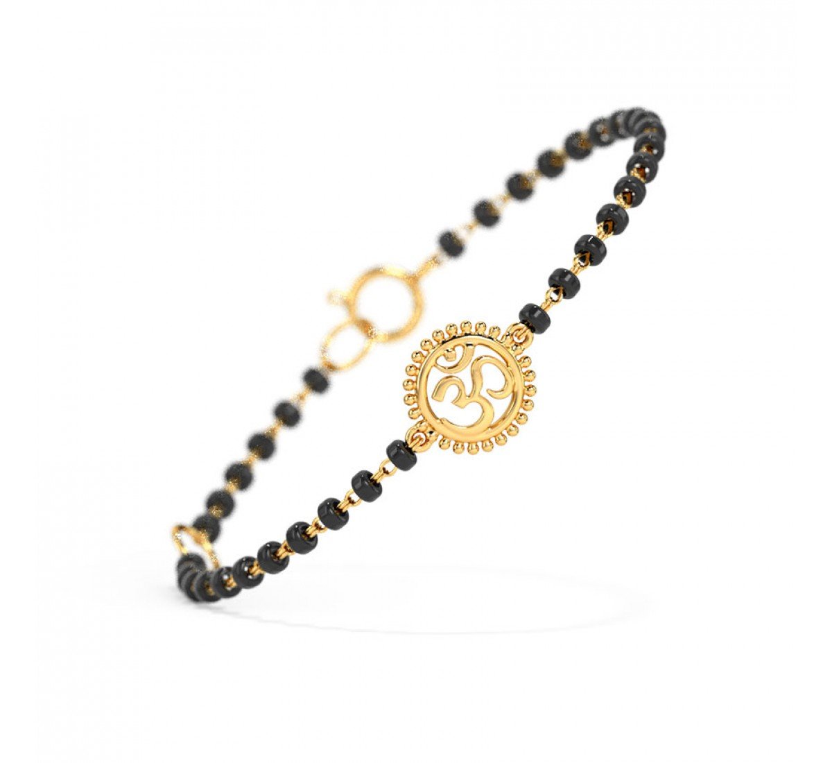 Emika Om Baby Nazaria Gold Bracelet