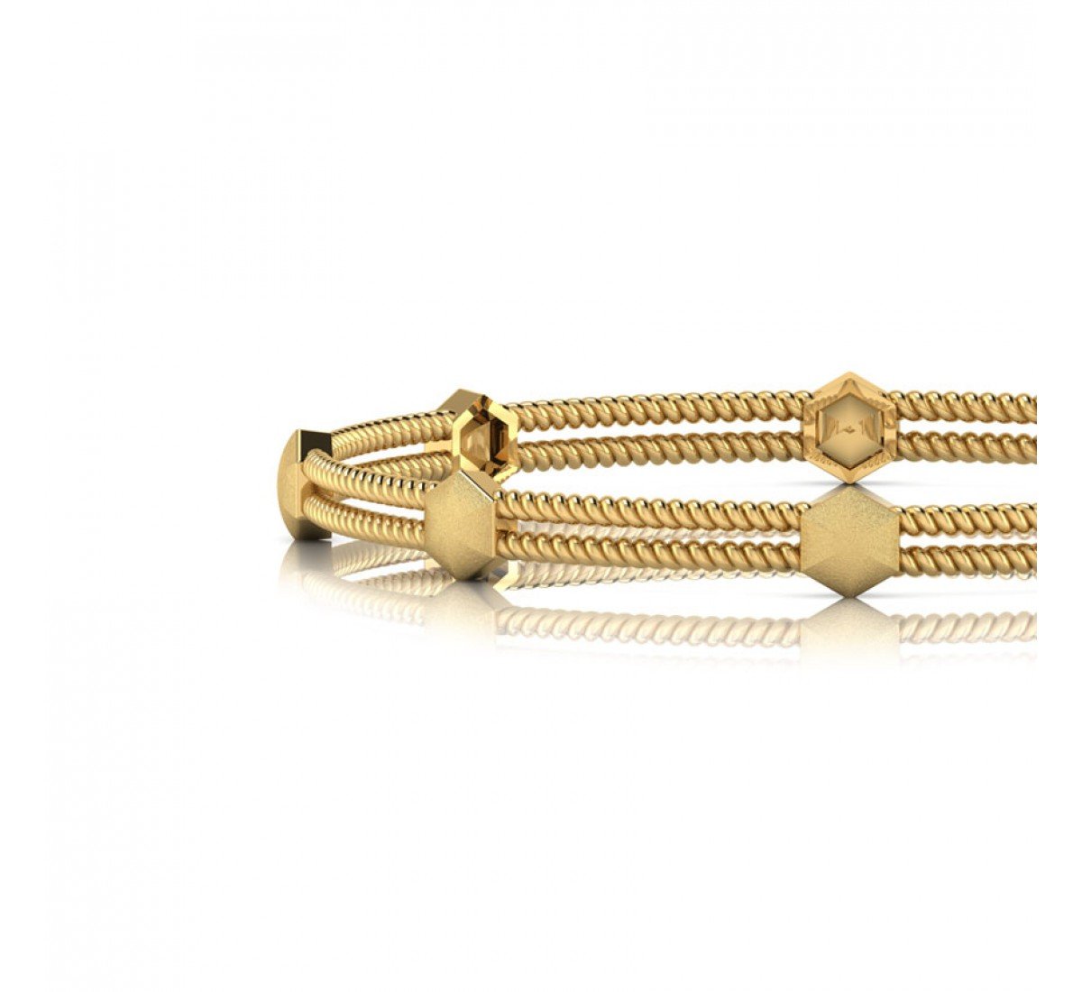 Anna Gold Bangles