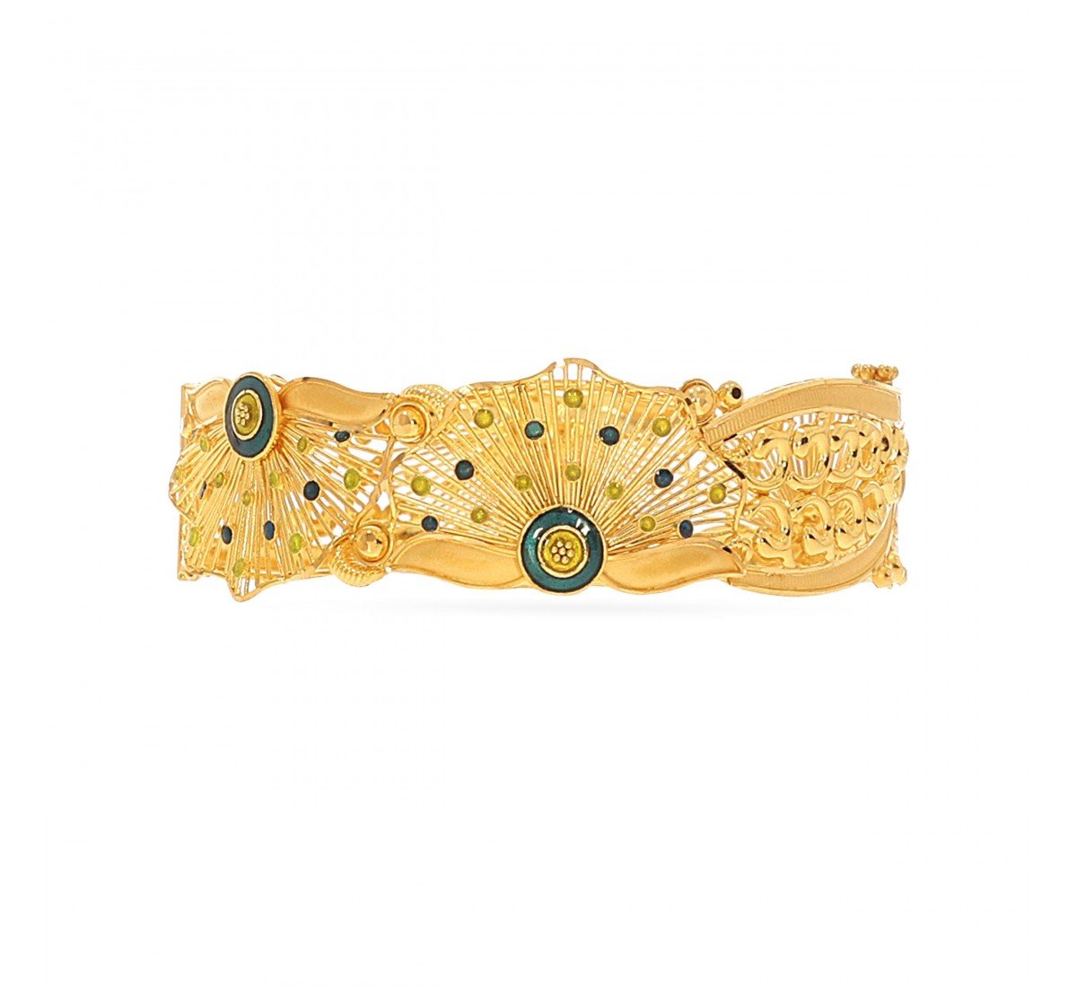 Kavika Sun Gold Chur Bangle