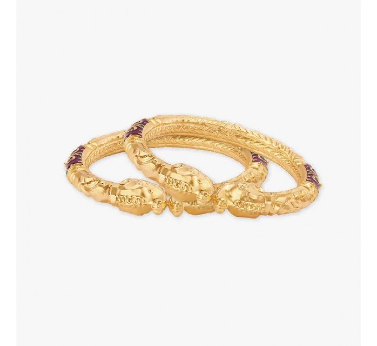 Geetha Radiant Gold Bangles