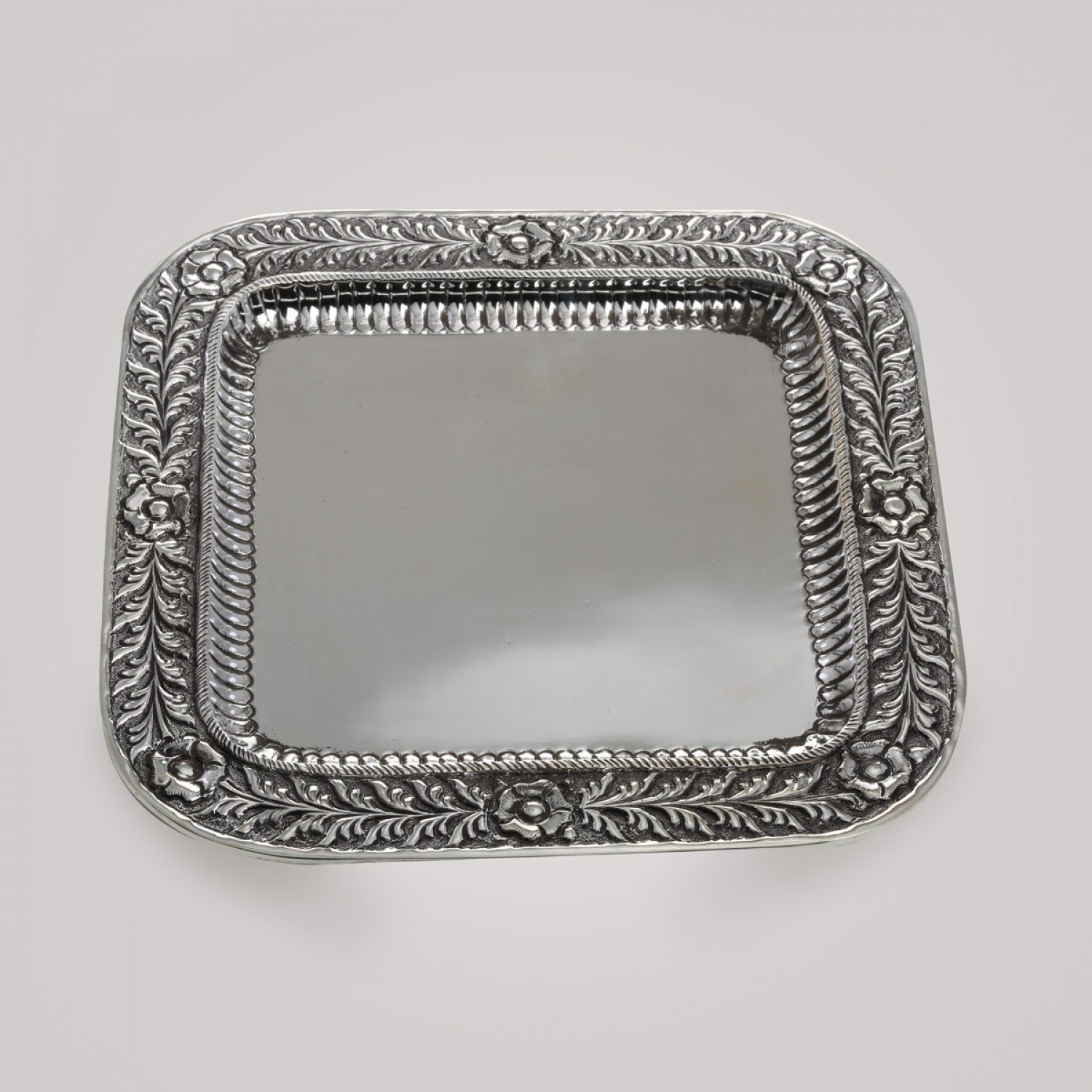 Silver Antique Plate (JVDS050923-50111)