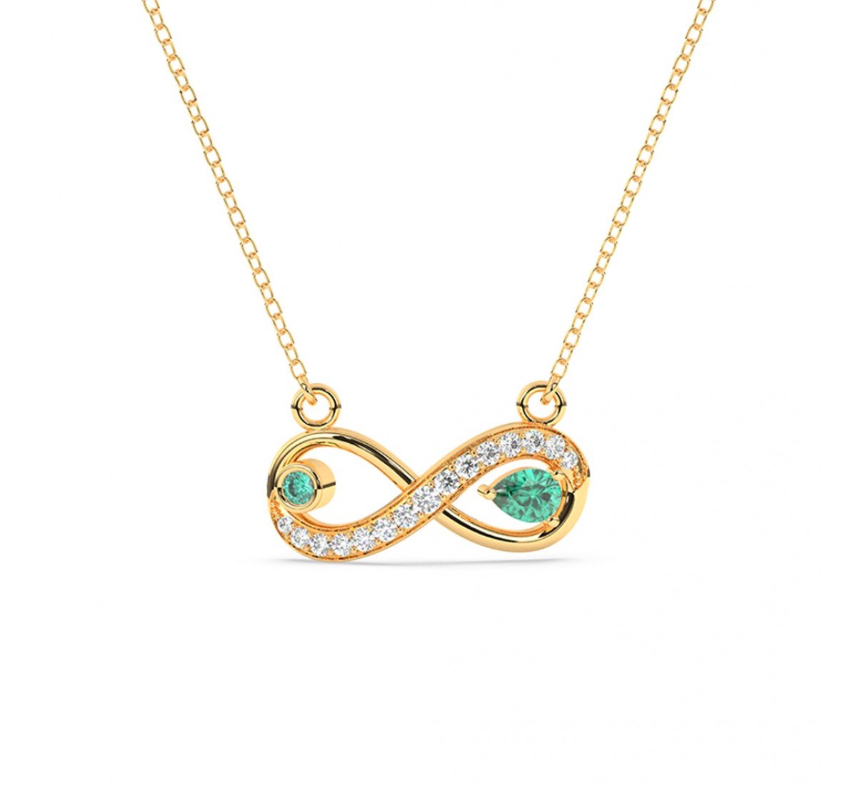Gold Infinity Necklace
