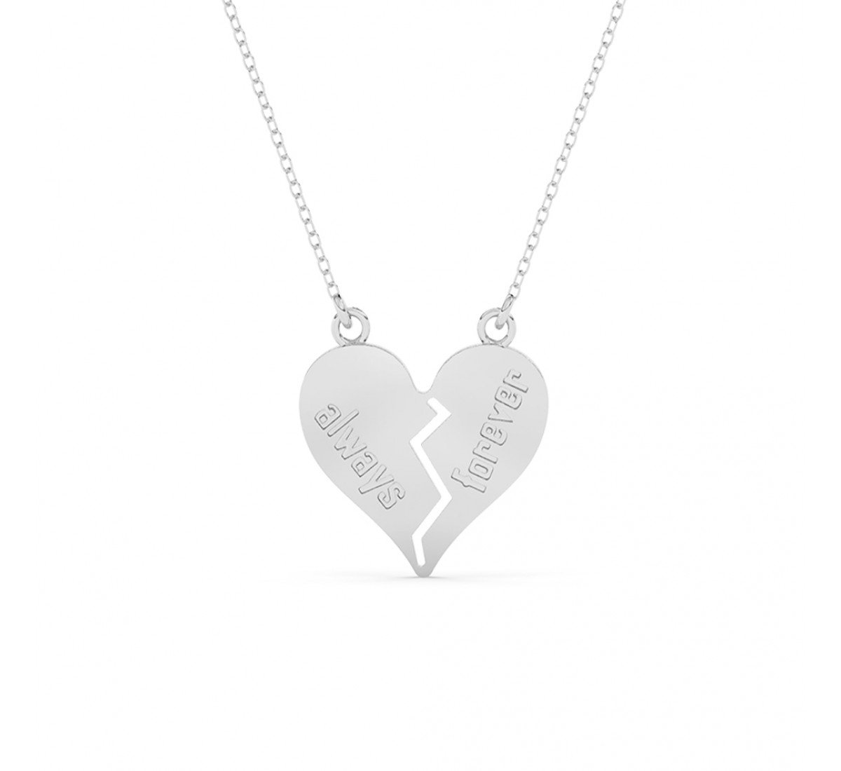 Silver Always Forever Necklace