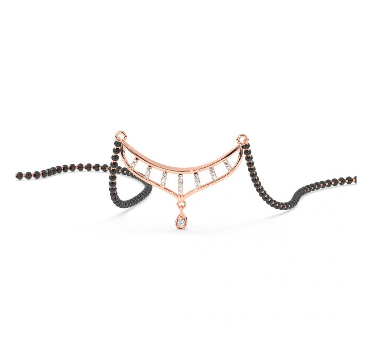 Rose Gold Imperial Love Mangalsutra
