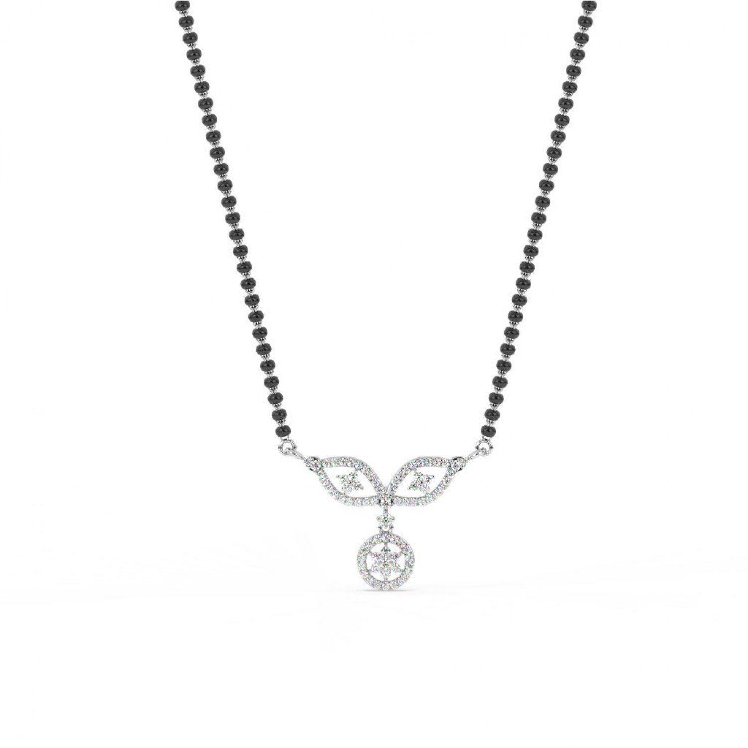 Silver Wedlock Mangalsutra