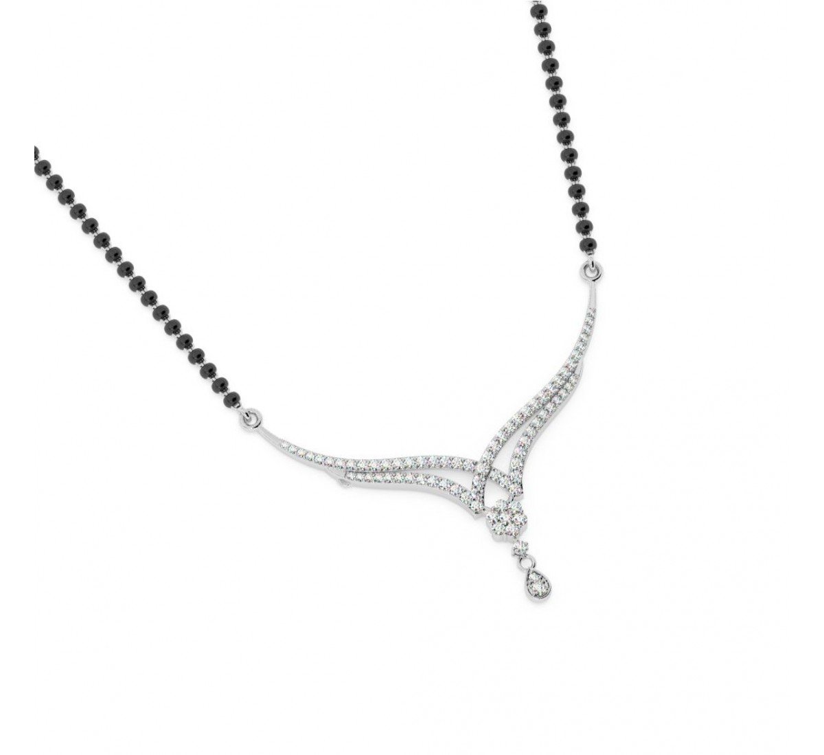 Silver Layered Stunning Mangalsutra