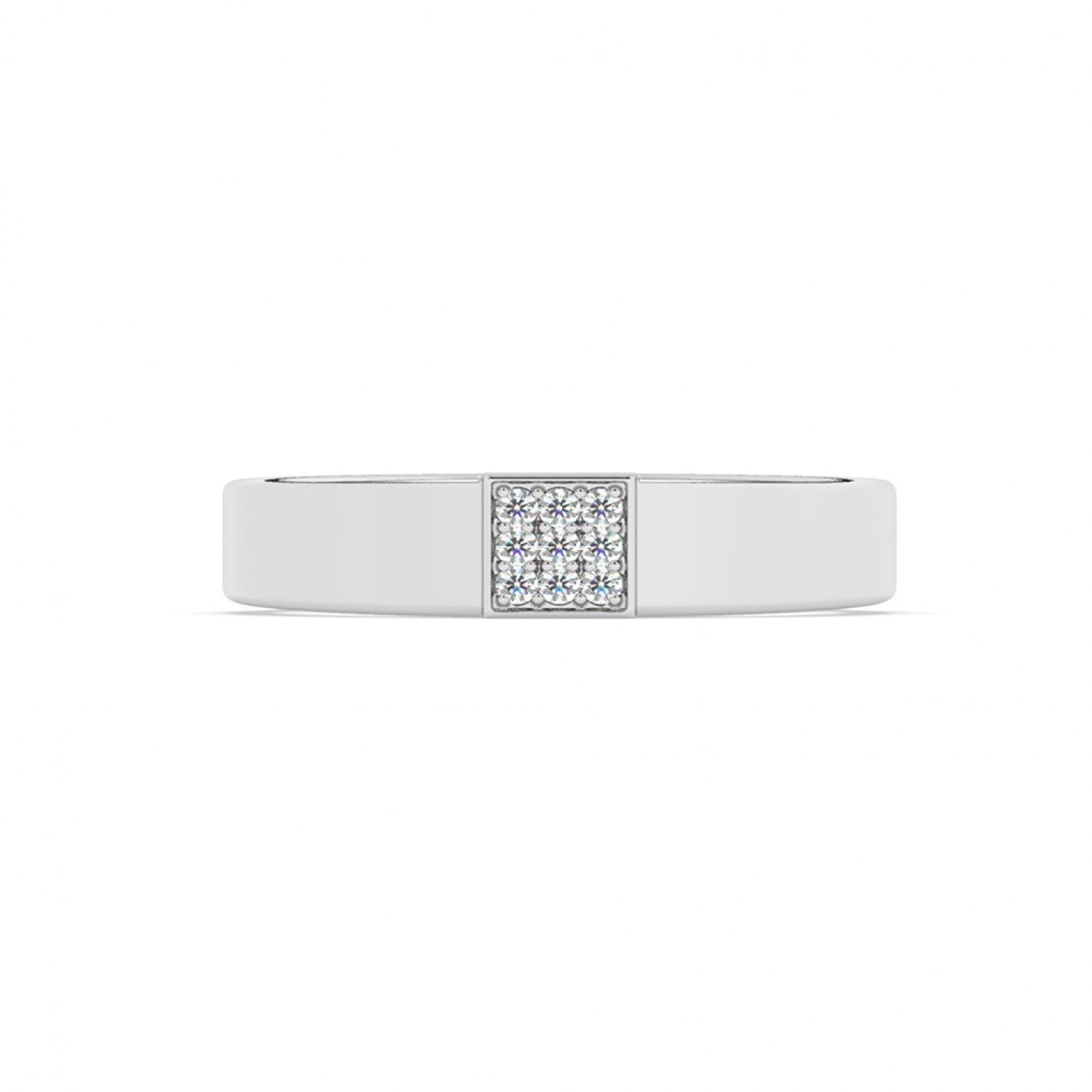 Silver Shining Love Band