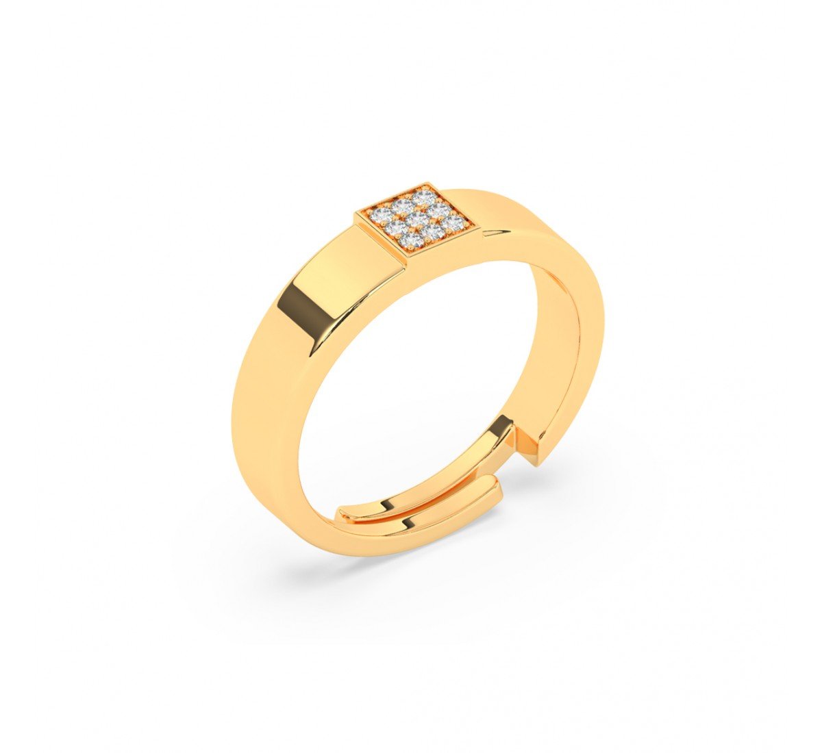 Gold Shining Love Band