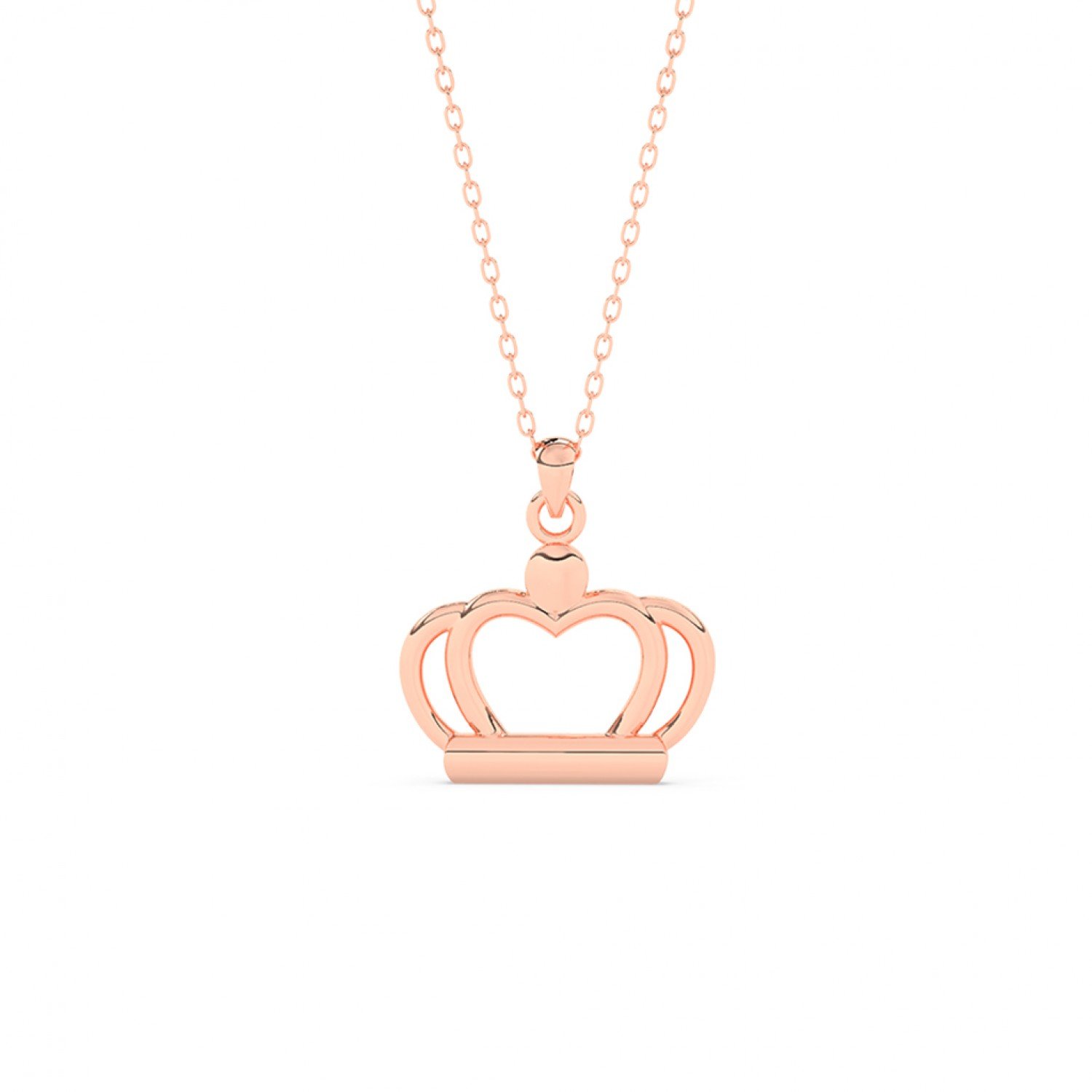 Rose Gold Queen Pendant