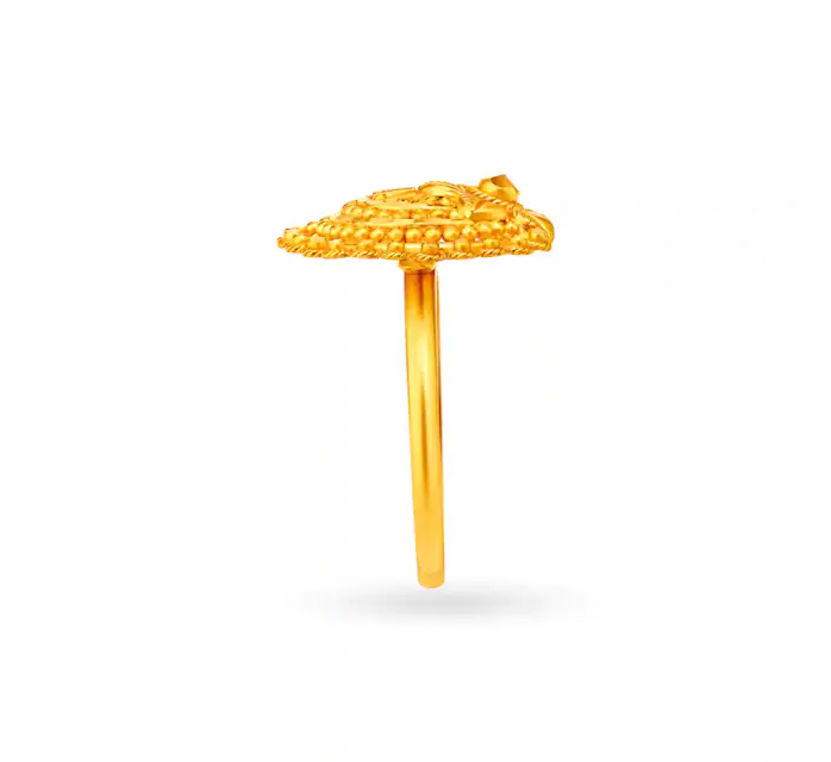 Timeless Floral Gold Ring