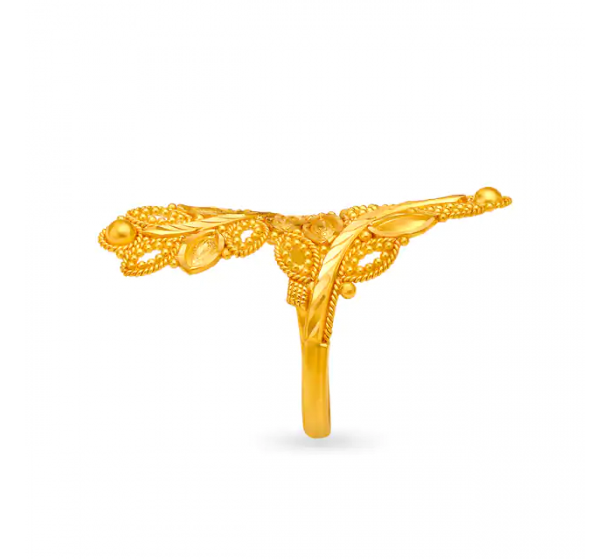 Magnificent Gold Filigree Ring
