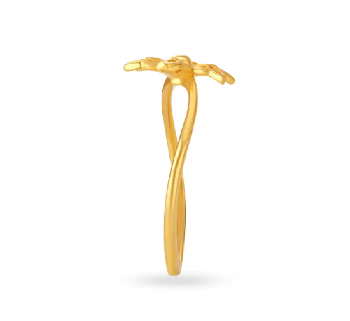 Marvelous Gold Floral Ring