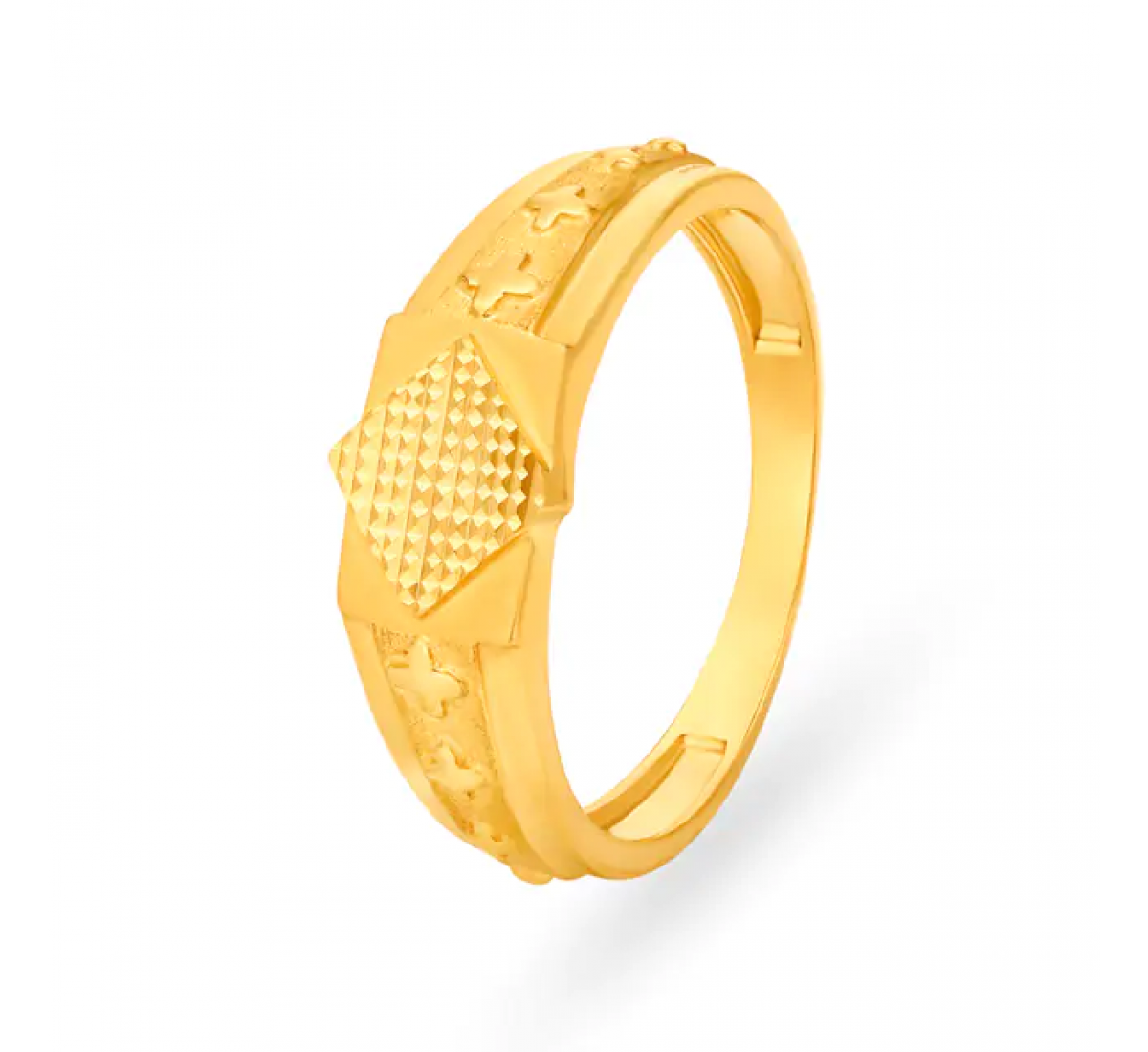 Eclectic Gold Floral Ring