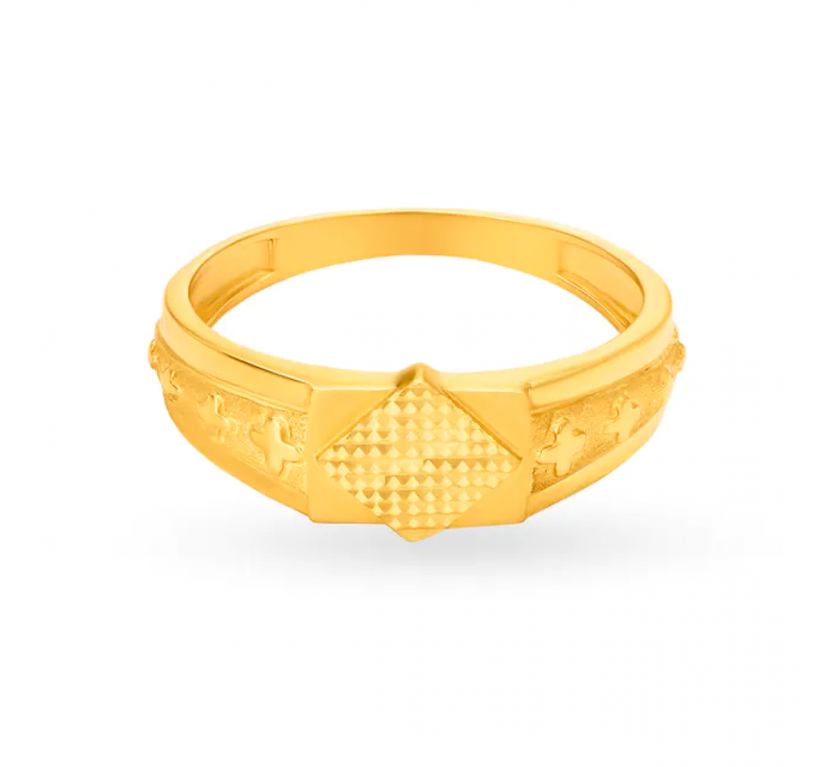Eclectic Gold Floral Ring