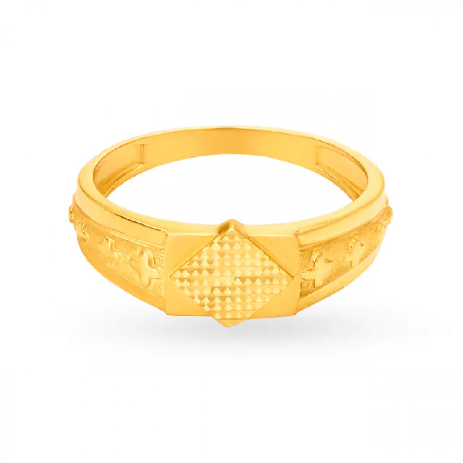 Eclectic Gold Floral Ring