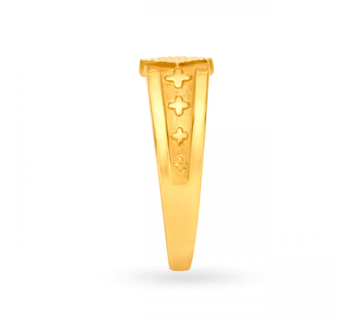 Eclectic Gold Floral Ring
