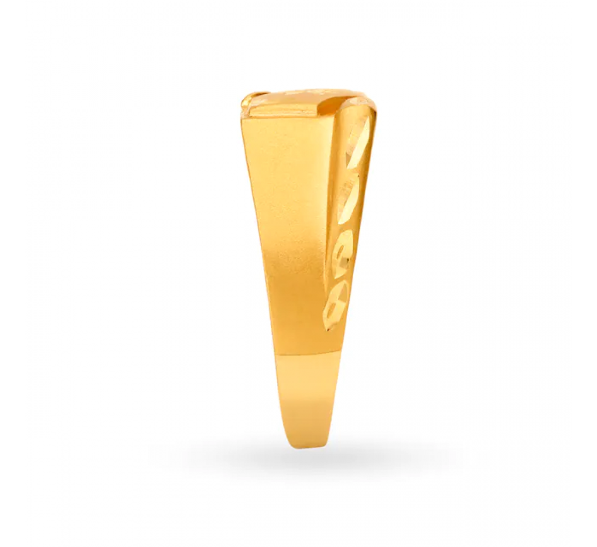 Striking Gold Floral Ring