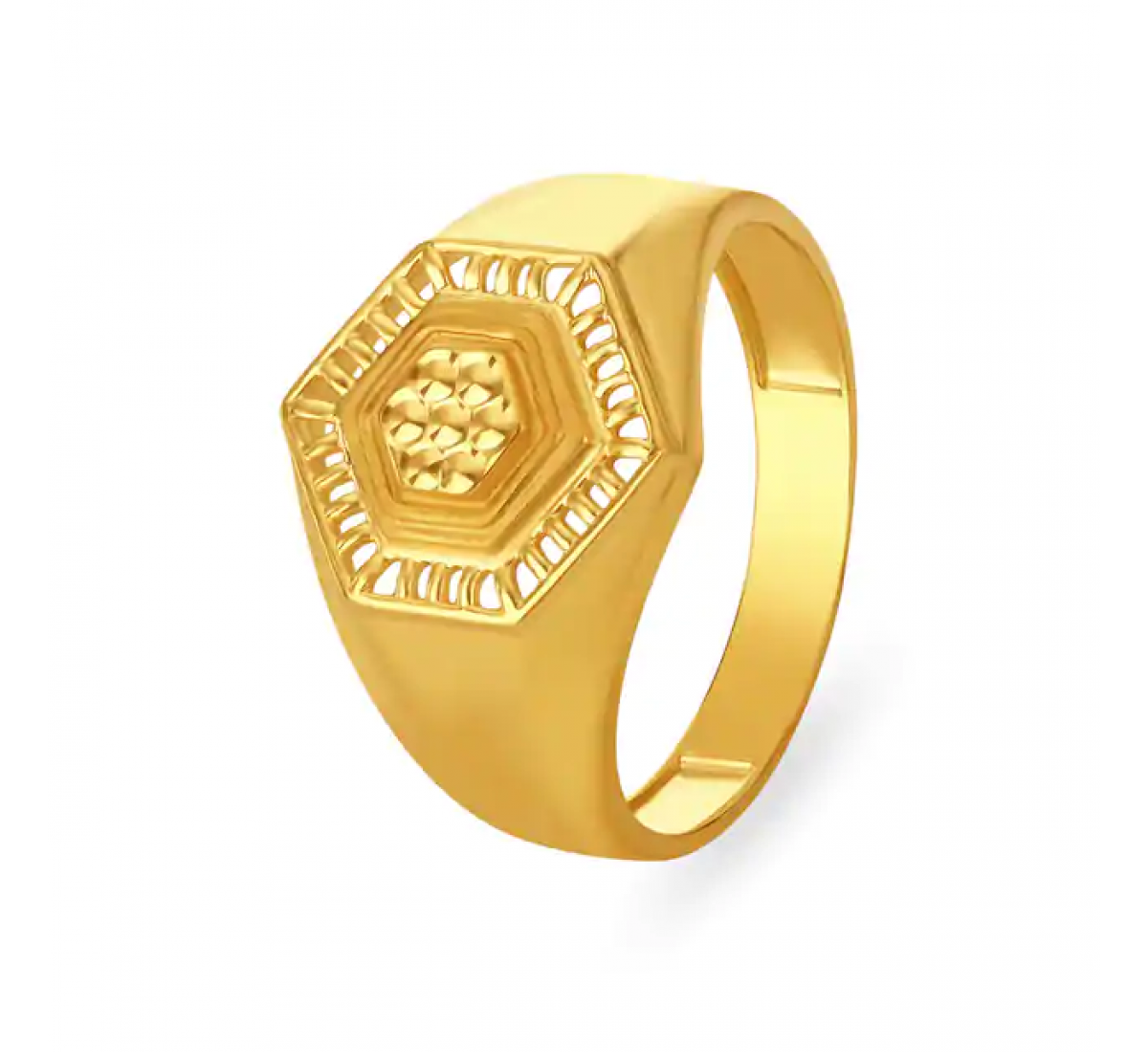 Stately Spiral Gold Ring