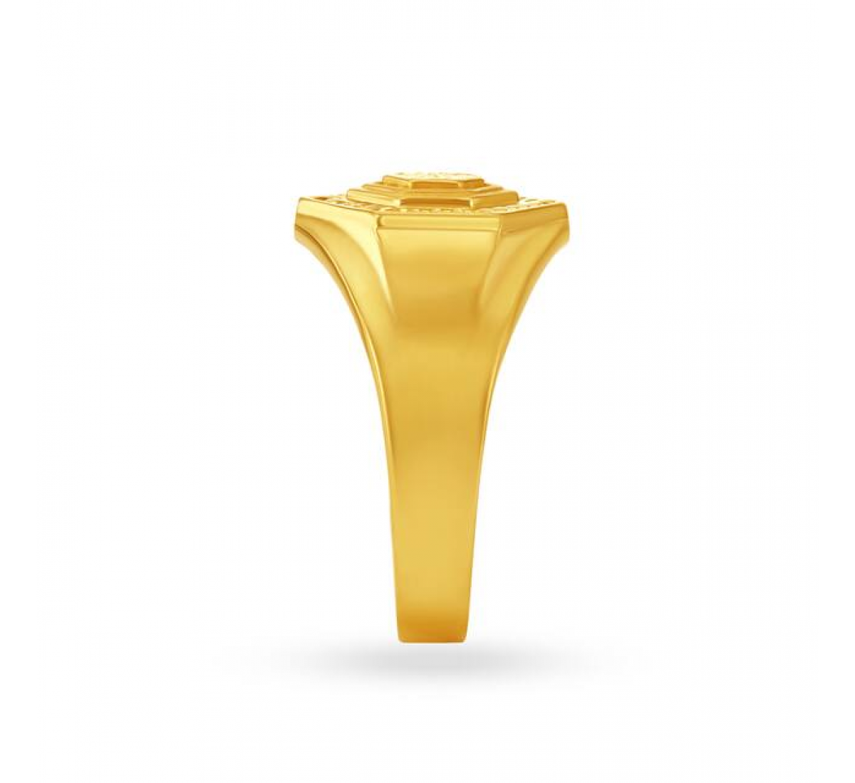 Stately Spiral Gold Ring