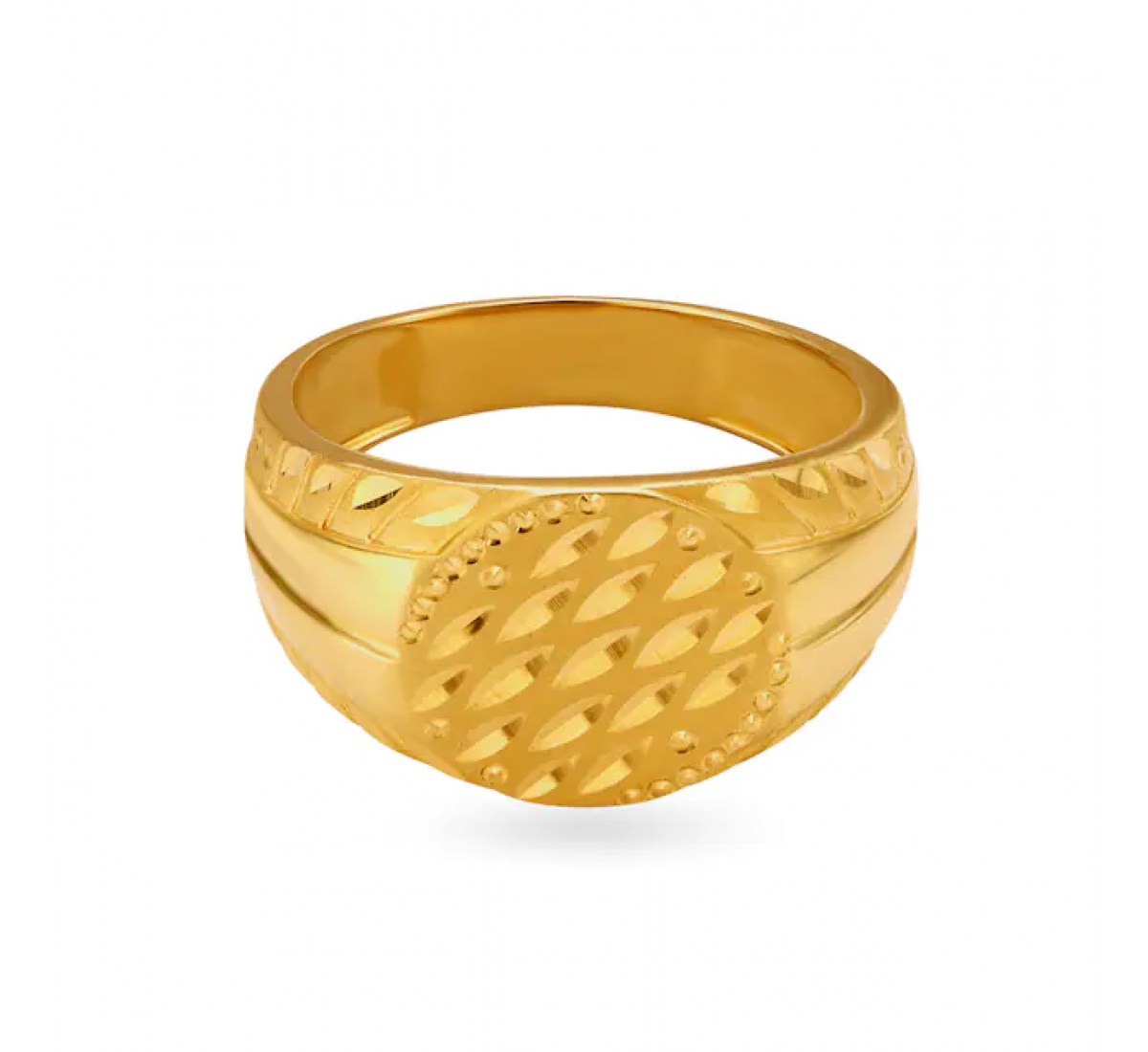 Vintage Gold Textured Ring
