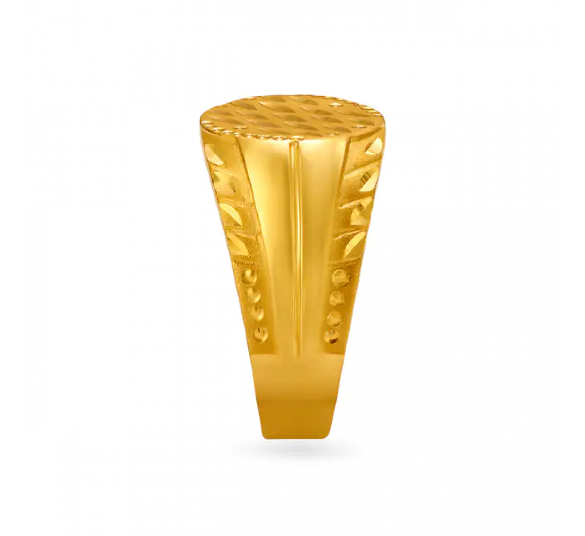 Vintage Gold Textured Ring