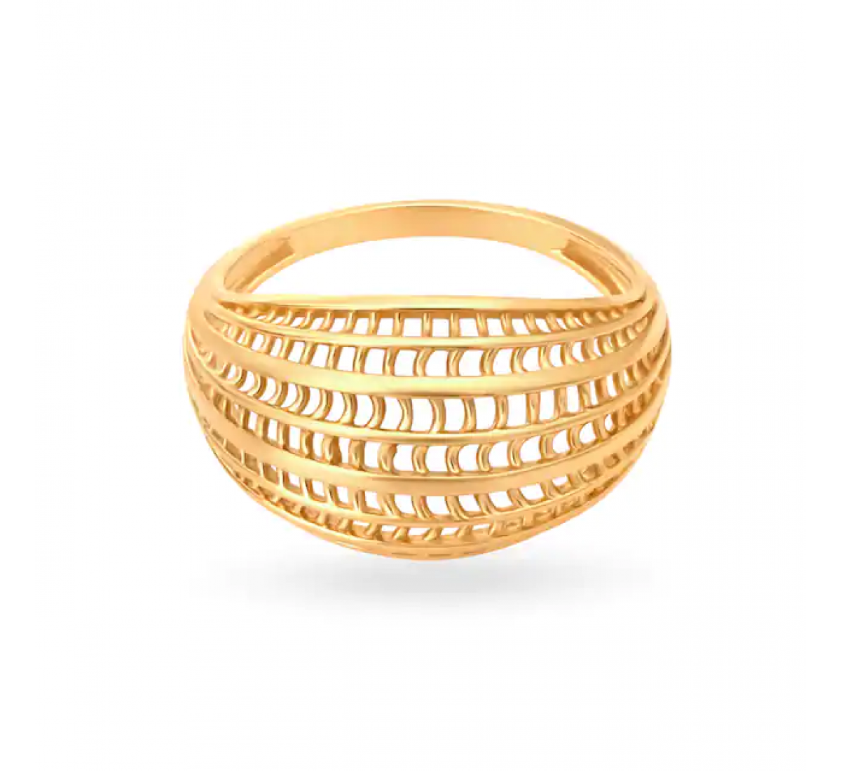 Stately Elegant Gold Ring