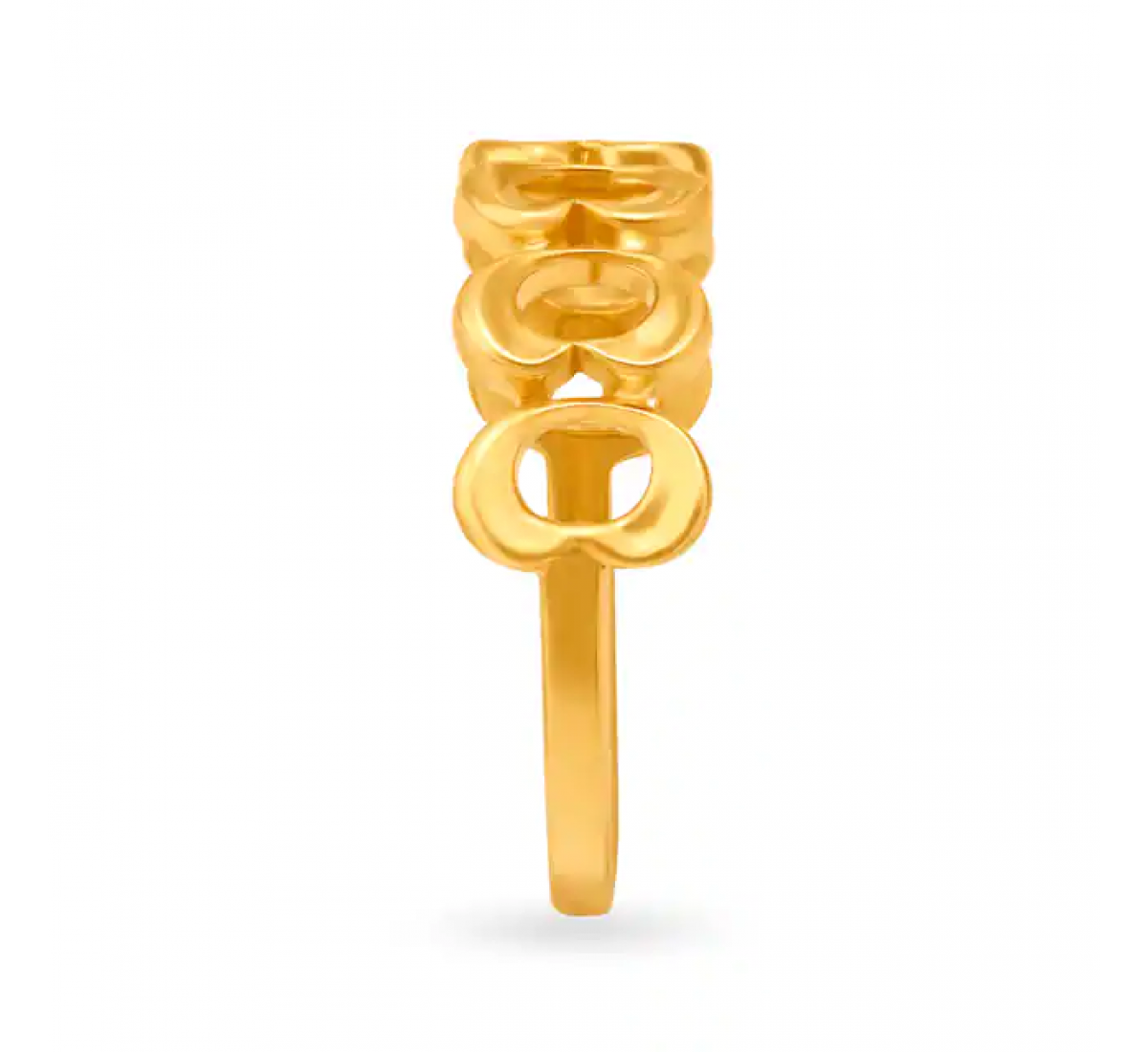 Stylish Open Design Gold Ring