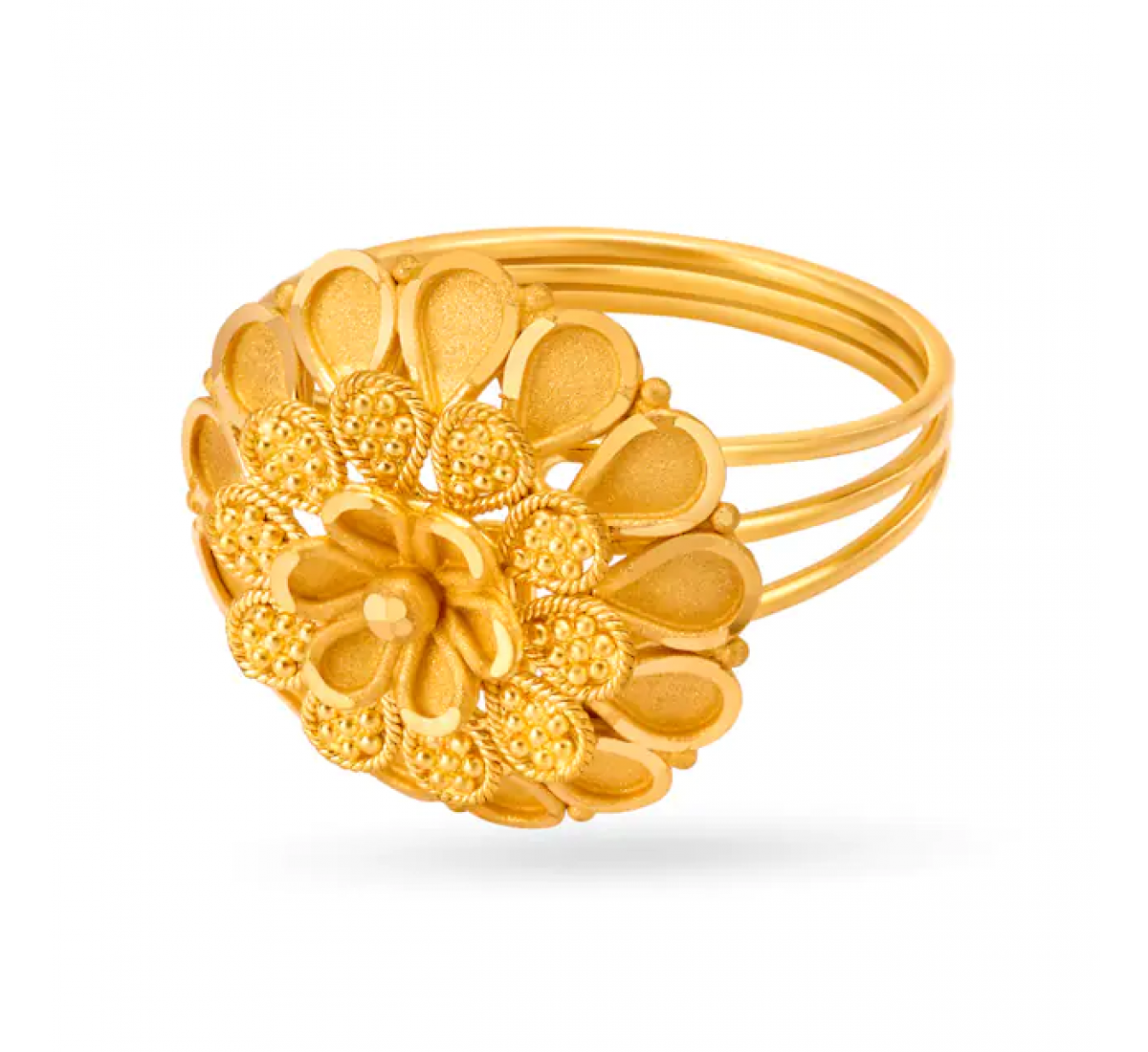 Heavenly Floral Gold Ring