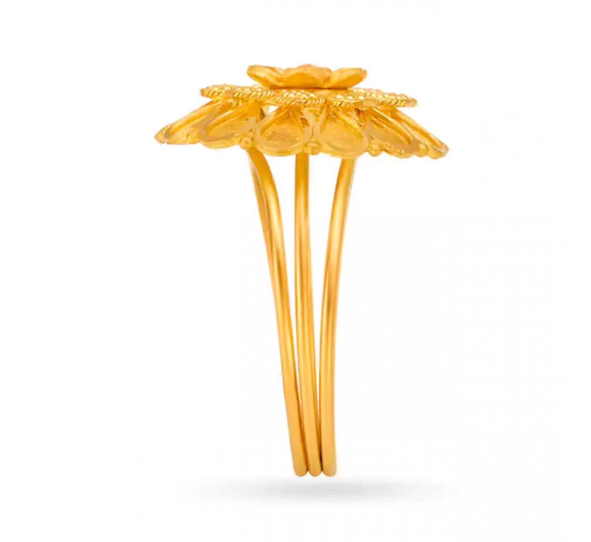 Heavenly Floral Gold Ring