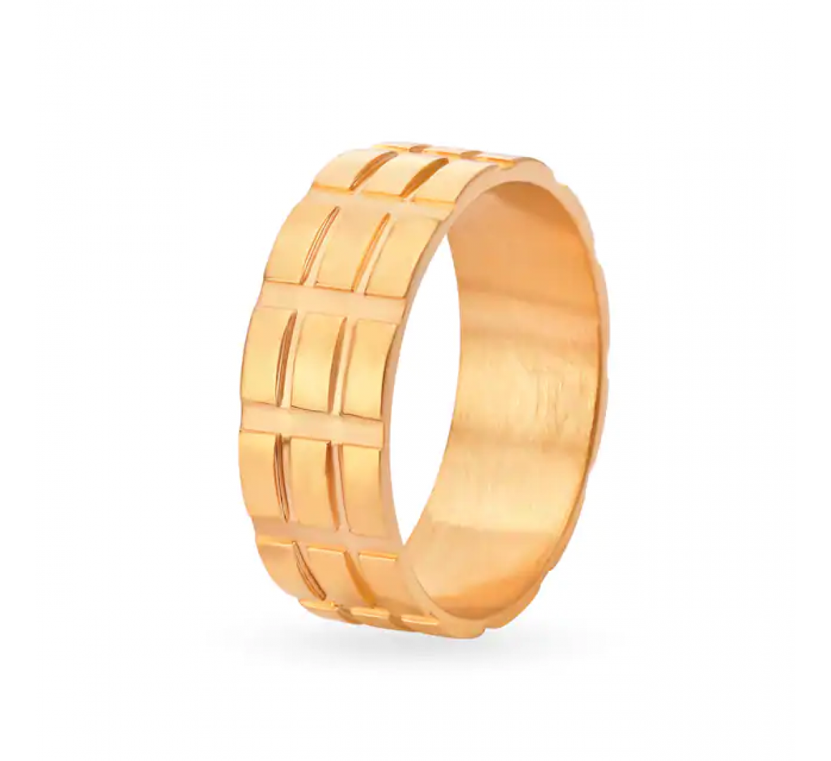 Mavis Pattern Gold Challa Ring