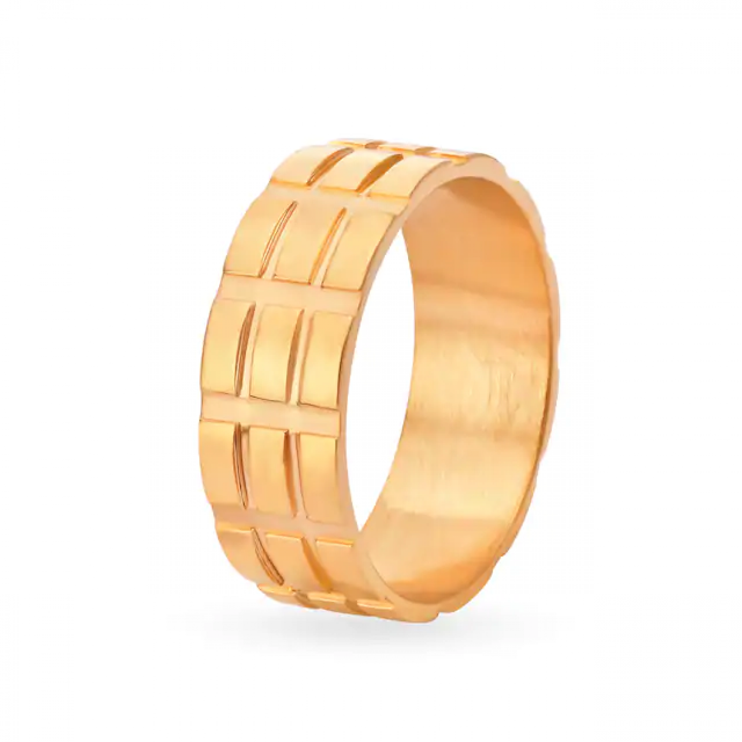 Mavis Pattern Gold Challa Ring