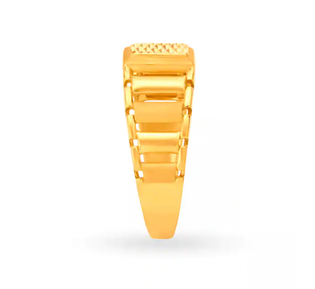 Stylish Gold Mesh Ring