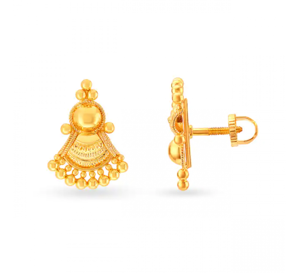 Timeless Beauty Gold Stud