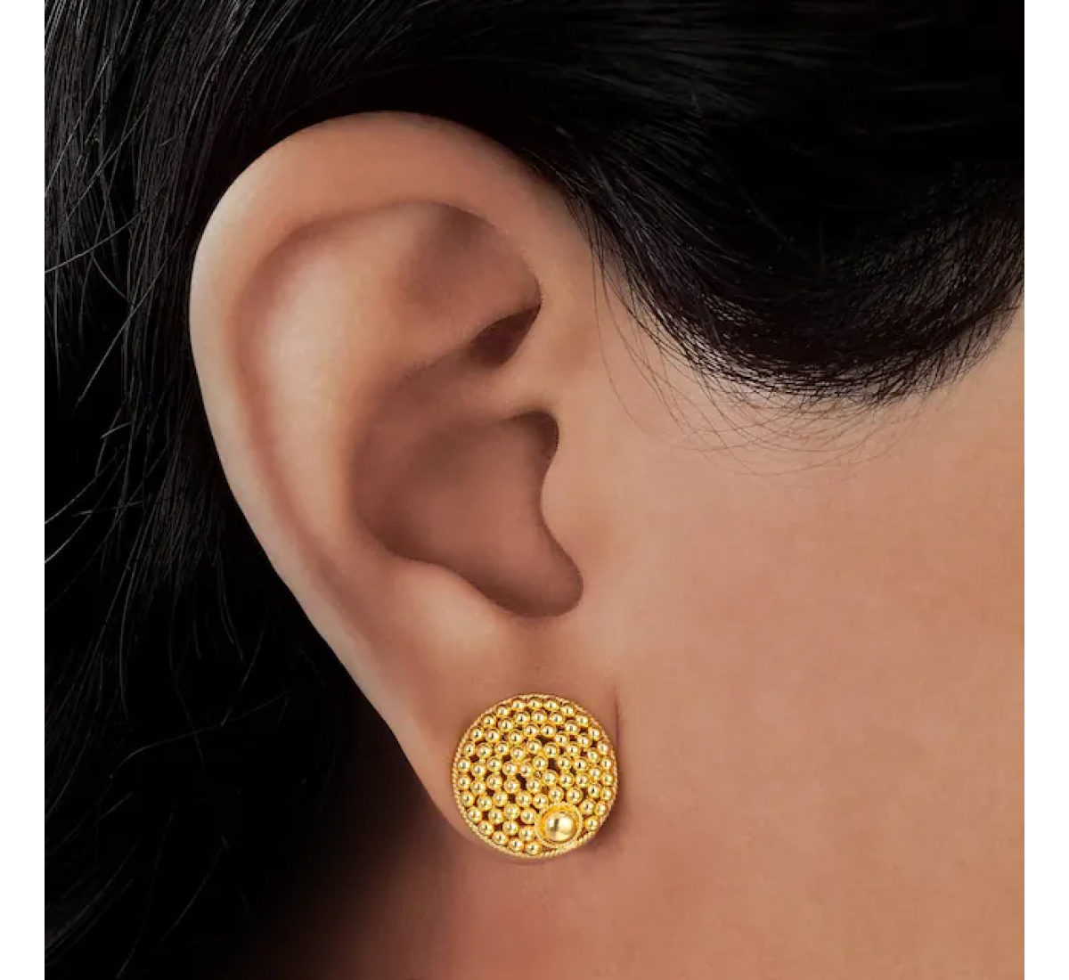 Kieran Round Rawa Gold Studs