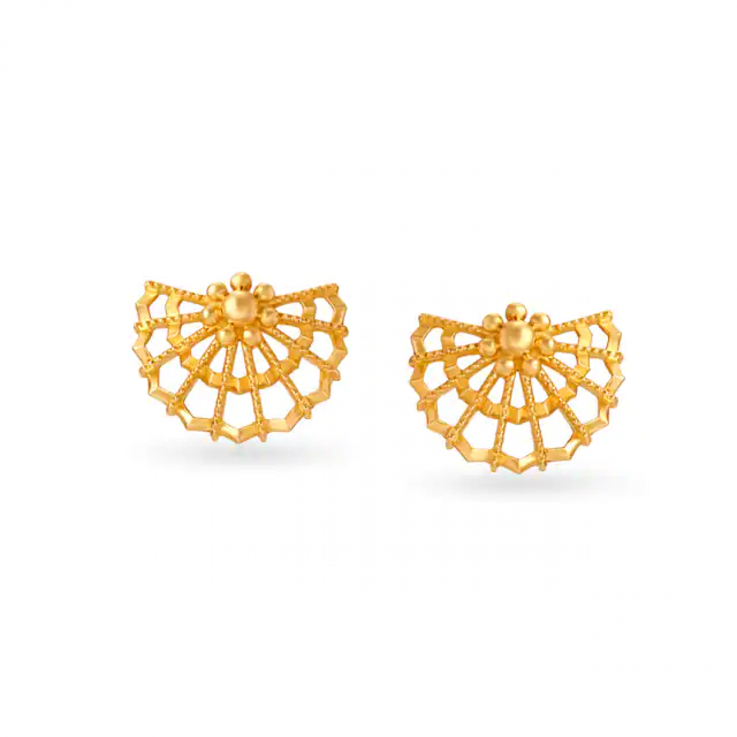 Eye Catching Gold Stud