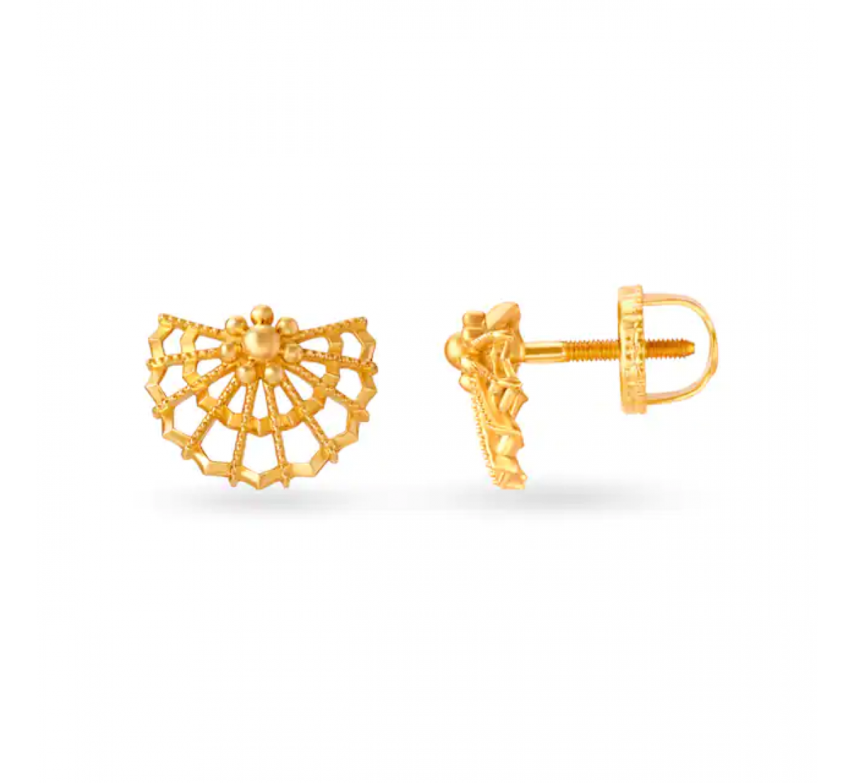 Eye Catching Gold Stud