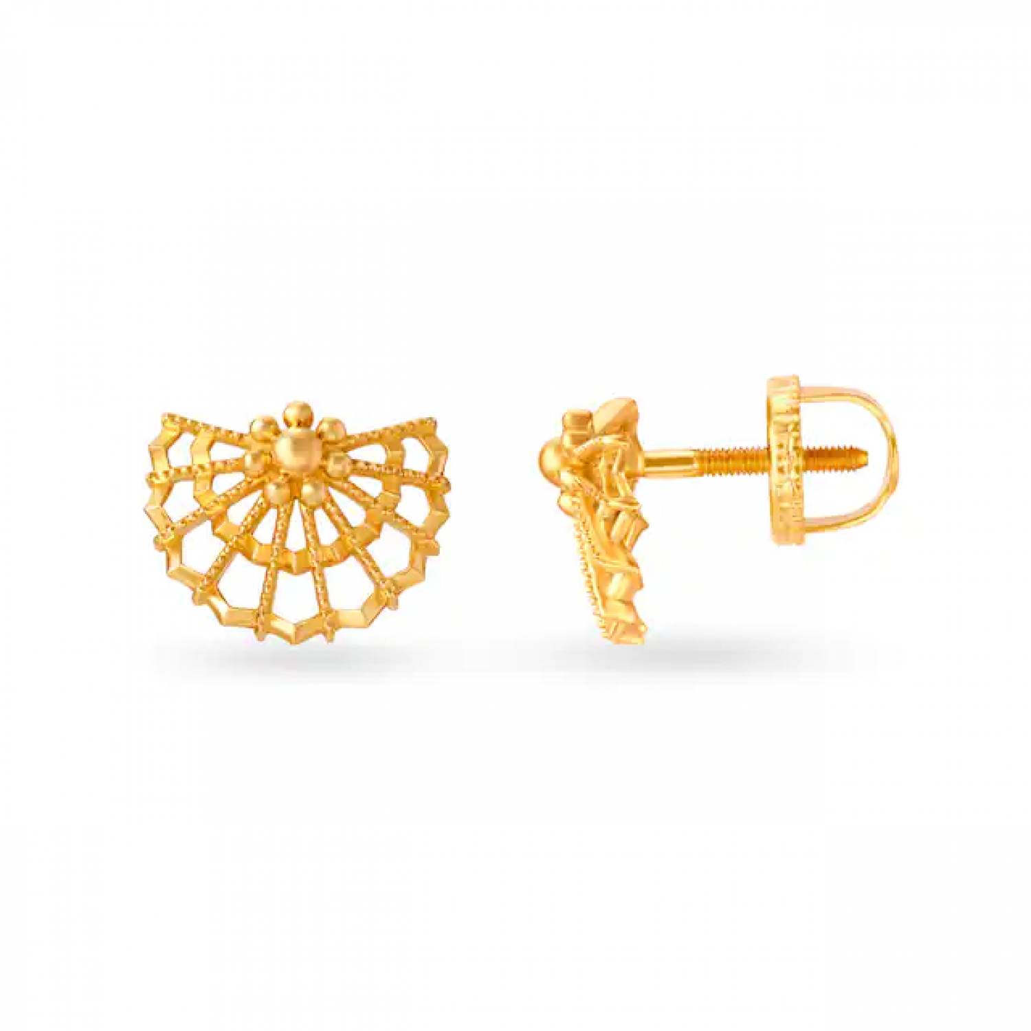 Eye Catching Gold Stud