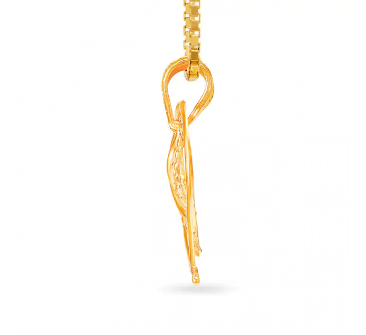 Stunning Gold Pendant Set