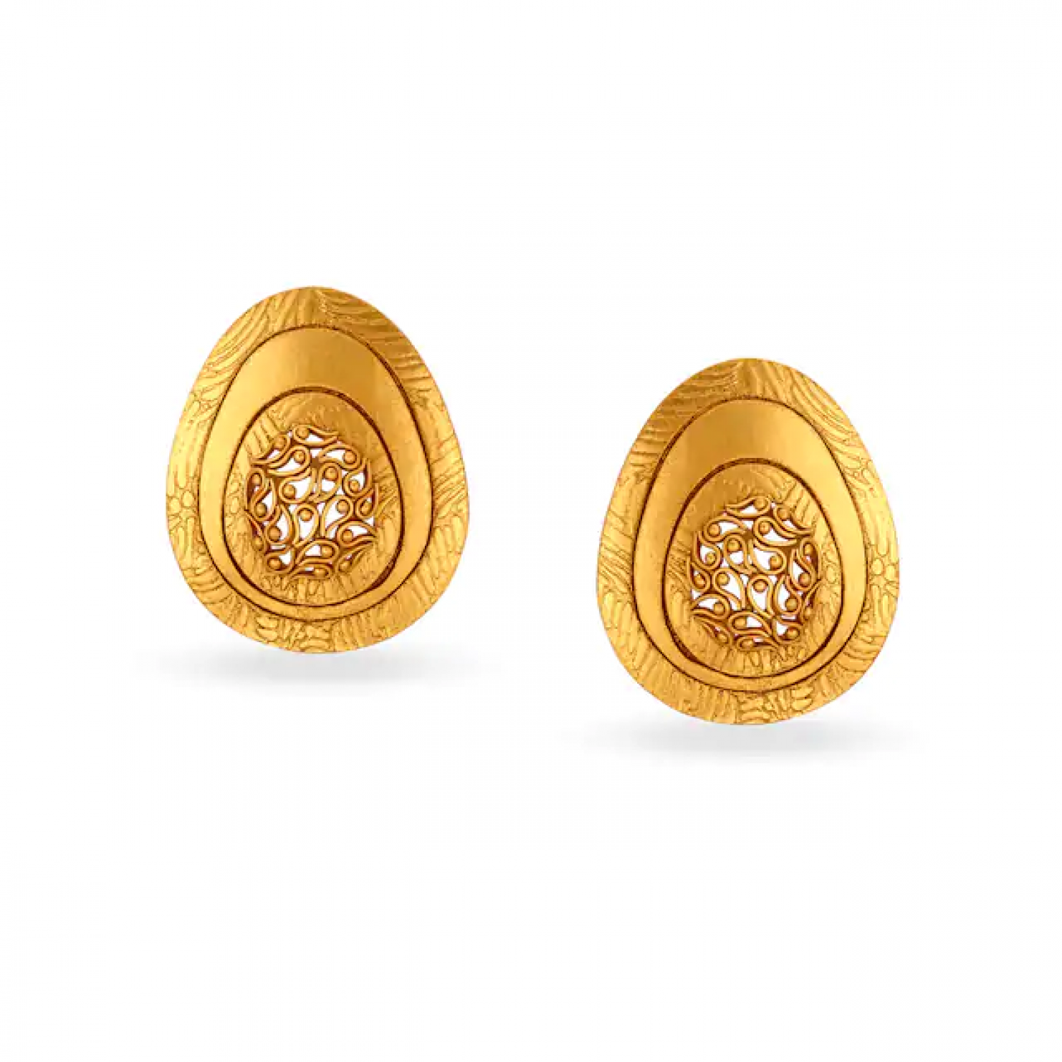 Elegant Dax Gold Pendant Set