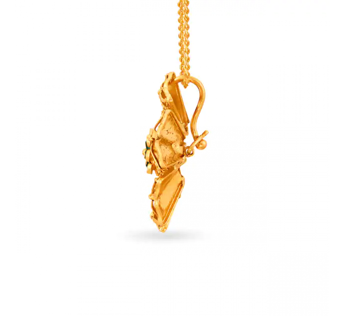 Knox Floral Gold Pendant Set