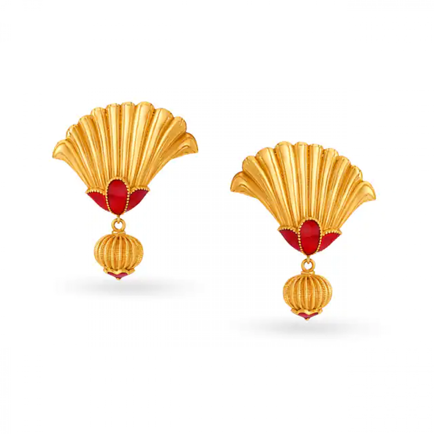 Piper Floral Gold Pendant Set