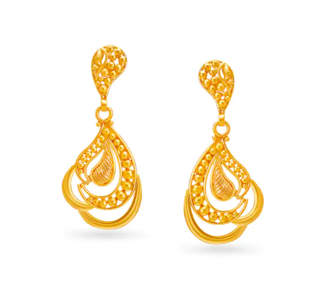 Abhinaya Gold Pendant Set