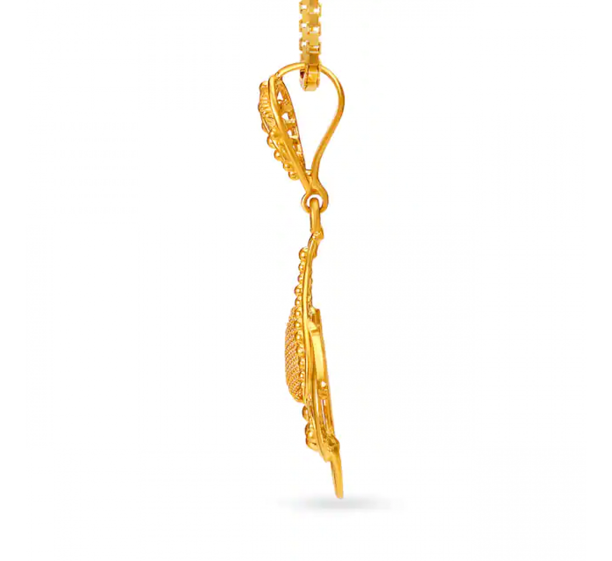Abhinaya Gold Pendant Set