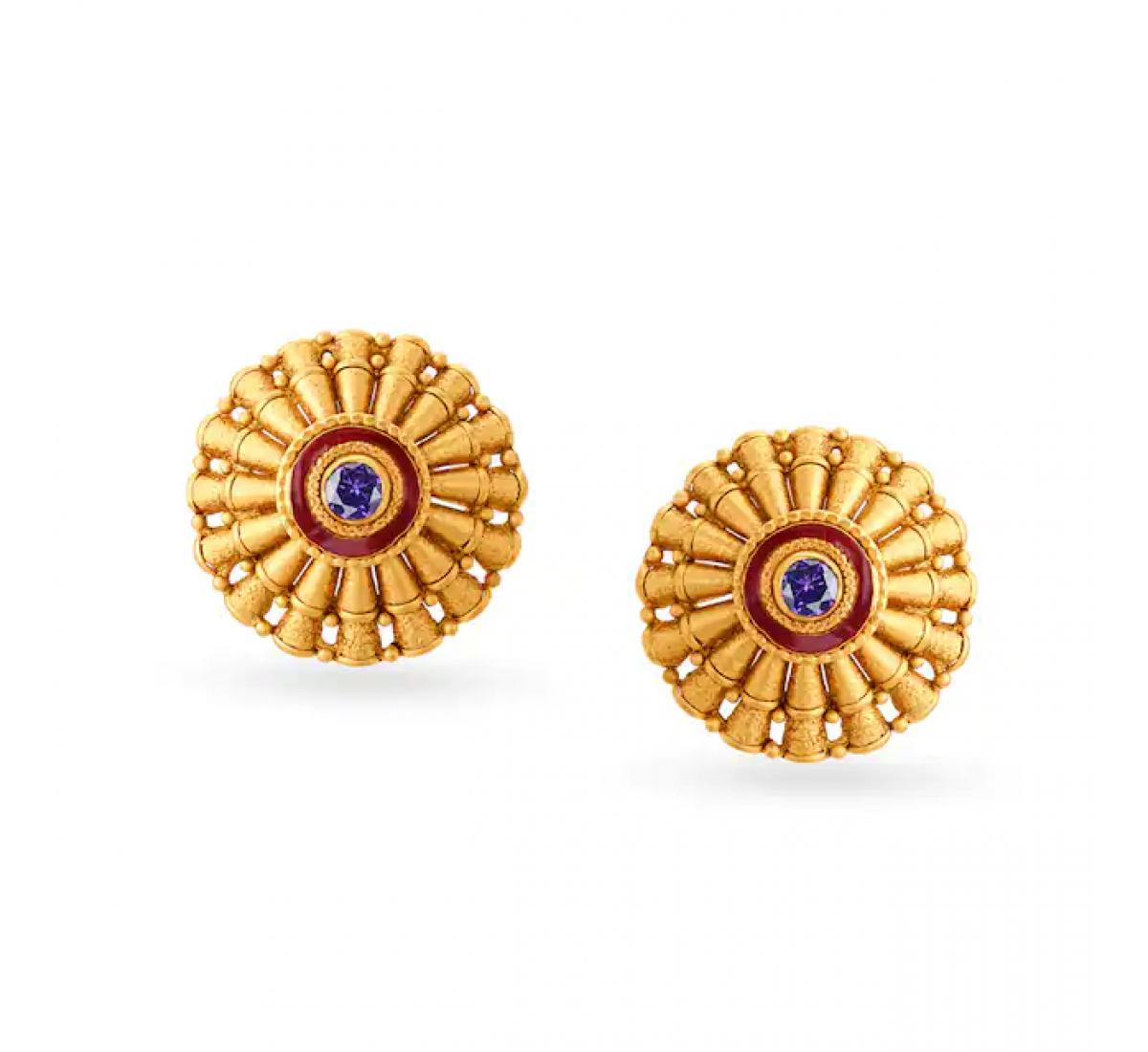 Regal Bold Gold Pendant Set