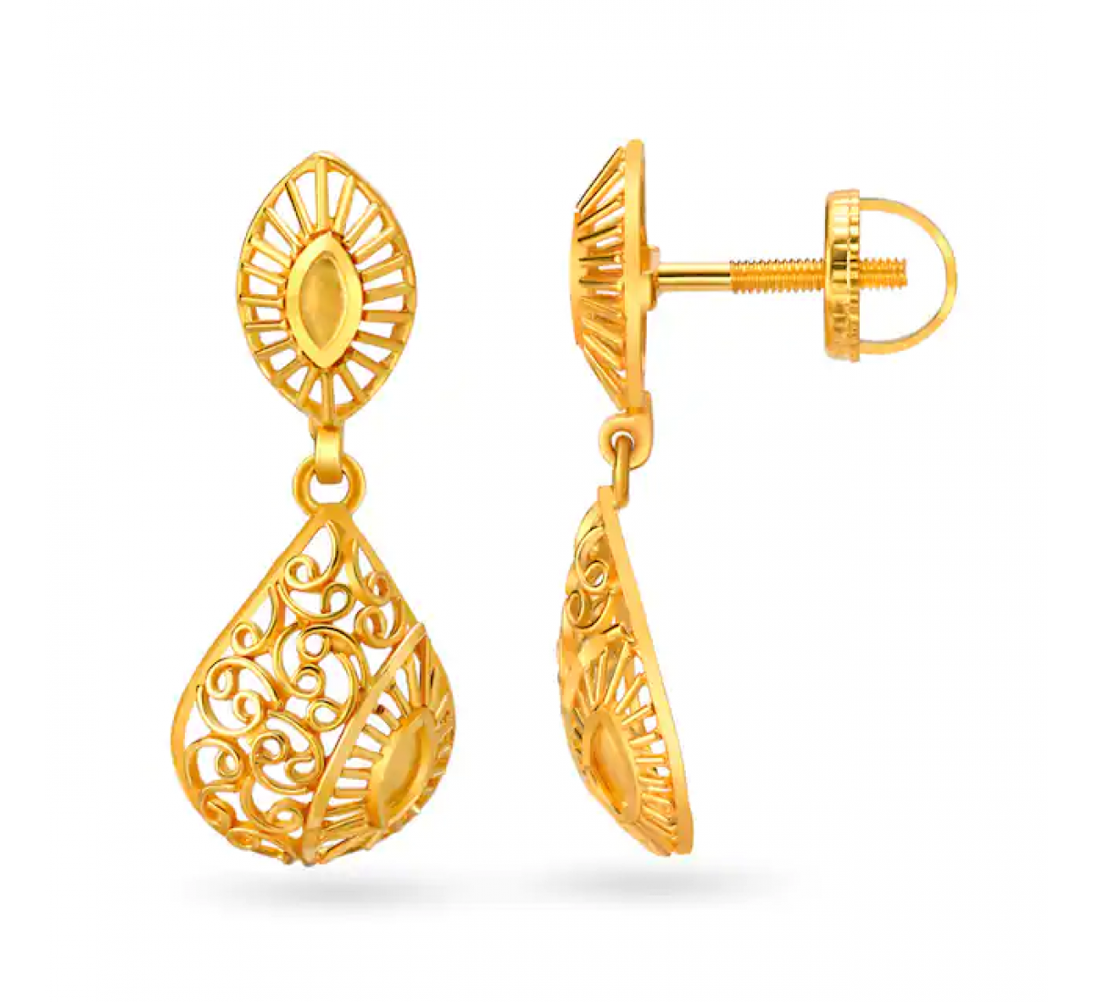 Anvitha Gold Pendant Set