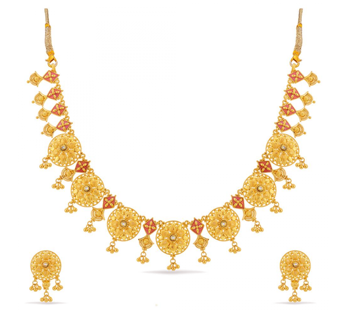 The Nicholas Gold Necklace Set